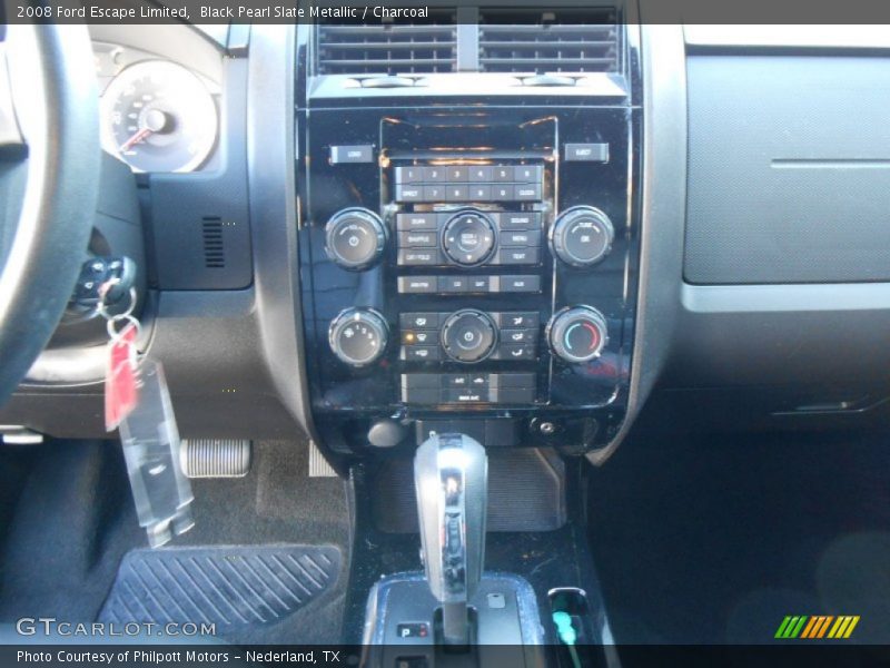 Black Pearl Slate Metallic / Charcoal 2008 Ford Escape Limited