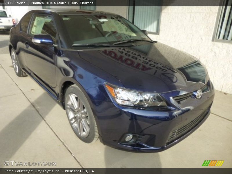 Nautical Blue Metallic / Dark Charcoal 2013 Scion tC
