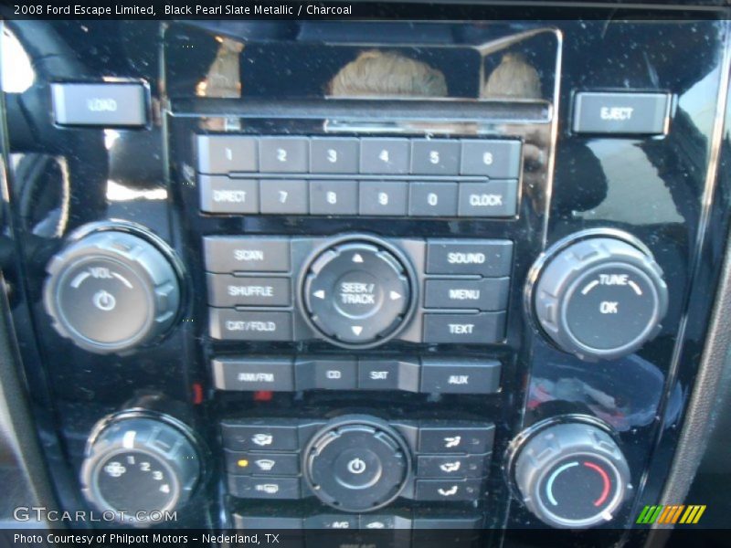 Black Pearl Slate Metallic / Charcoal 2008 Ford Escape Limited