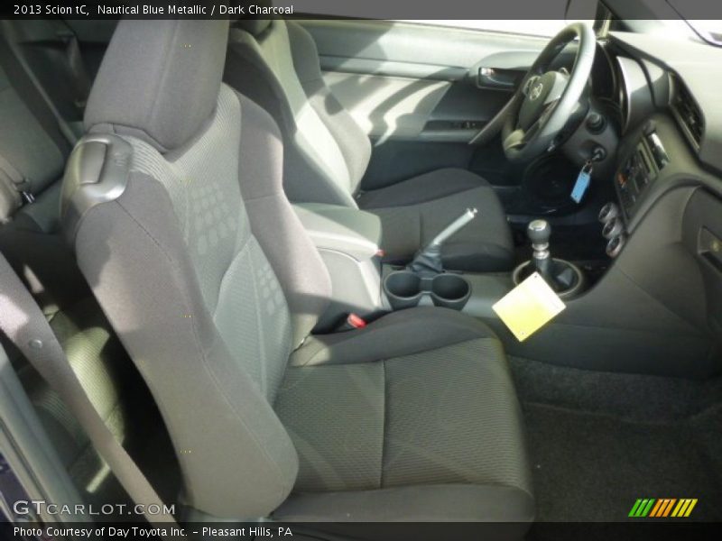 Nautical Blue Metallic / Dark Charcoal 2013 Scion tC