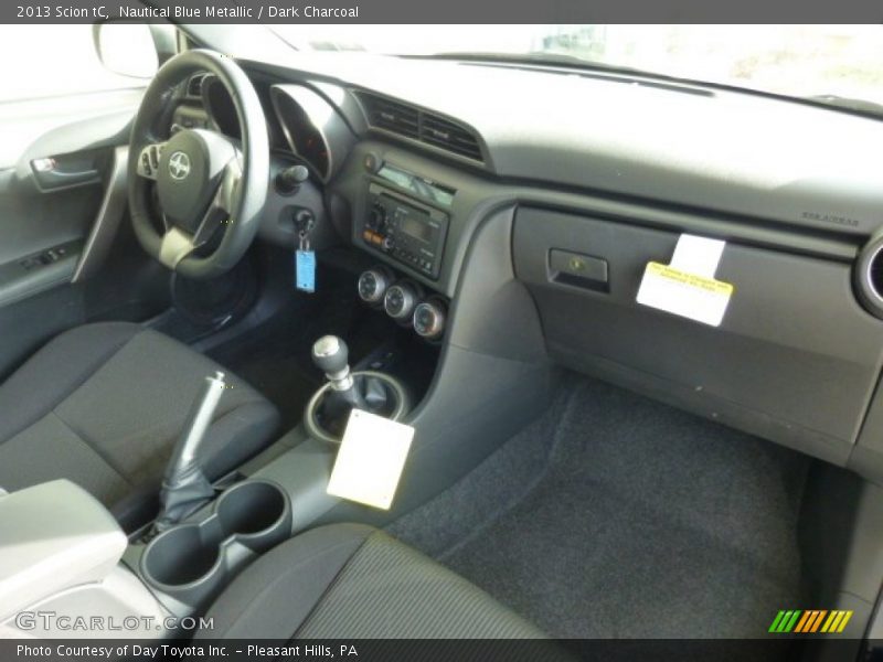 Nautical Blue Metallic / Dark Charcoal 2013 Scion tC