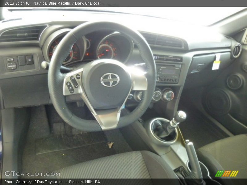 Nautical Blue Metallic / Dark Charcoal 2013 Scion tC