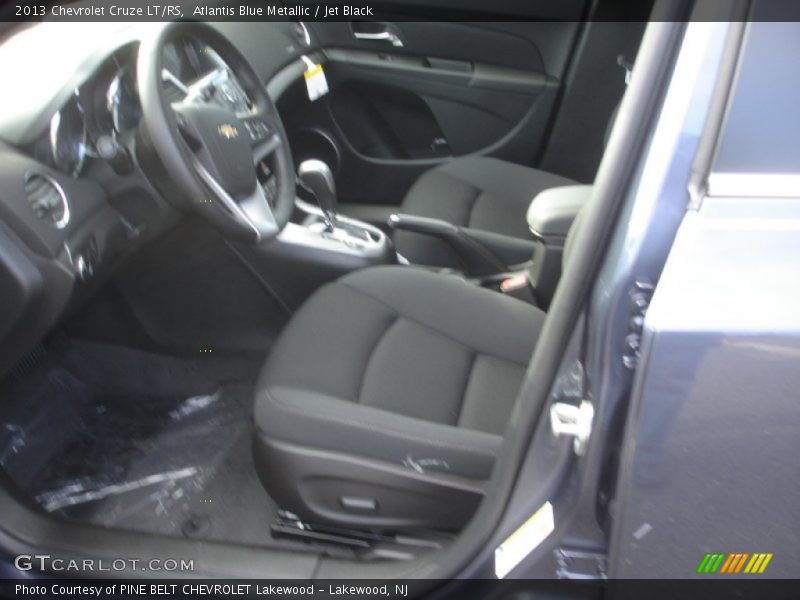 Atlantis Blue Metallic / Jet Black 2013 Chevrolet Cruze LT/RS