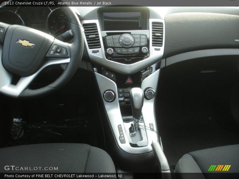 Atlantis Blue Metallic / Jet Black 2013 Chevrolet Cruze LT/RS