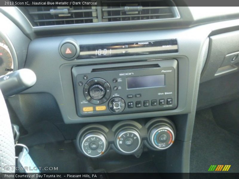 Nautical Blue Metallic / Dark Charcoal 2013 Scion tC