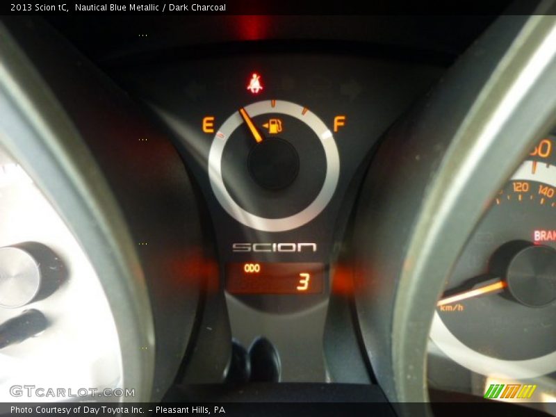 Nautical Blue Metallic / Dark Charcoal 2013 Scion tC