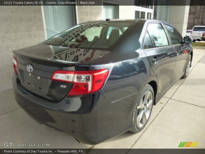 Cosmic Gray Metallic / Black/Ash 2013 Toyota Camry SE V6