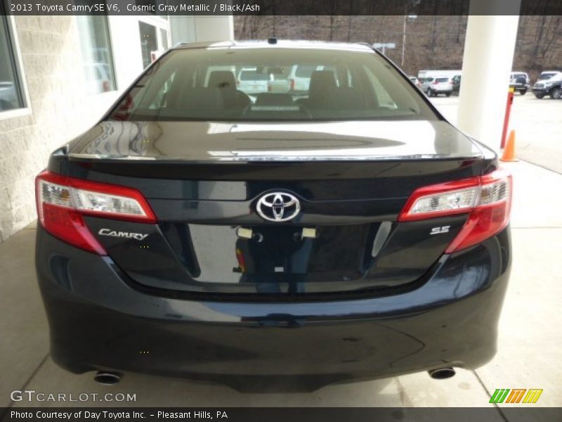 Cosmic Gray Metallic / Black/Ash 2013 Toyota Camry SE V6