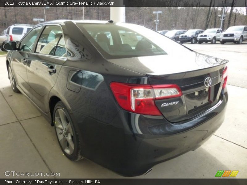 Cosmic Gray Metallic / Black/Ash 2013 Toyota Camry SE V6