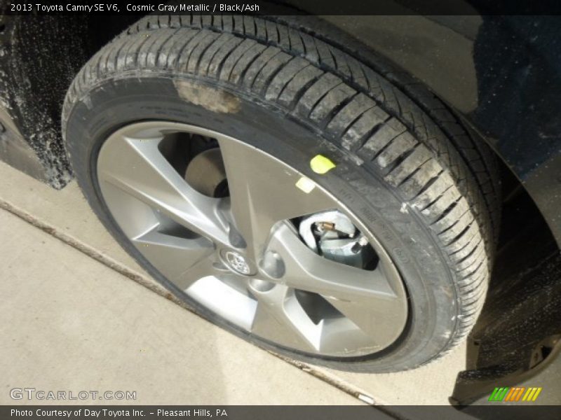 Cosmic Gray Metallic / Black/Ash 2013 Toyota Camry SE V6