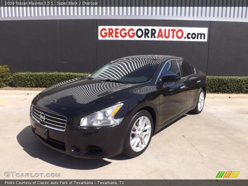 Super Black / Charcoal 2009 Nissan Maxima 3.5 S