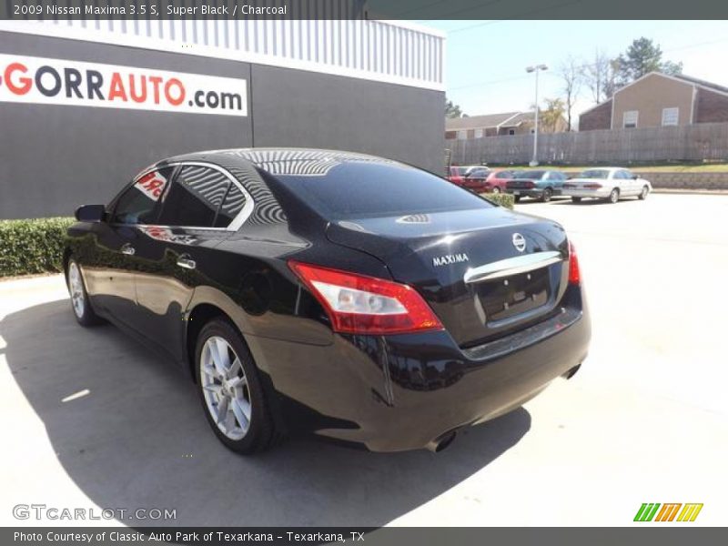 Super Black / Charcoal 2009 Nissan Maxima 3.5 S