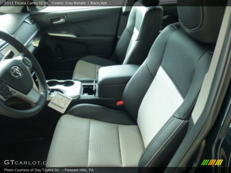 Cosmic Gray Metallic / Black/Ash 2013 Toyota Camry SE V6