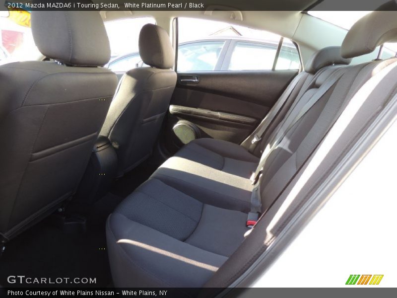 Rear Seat of 2012 MAZDA6 i Touring Sedan