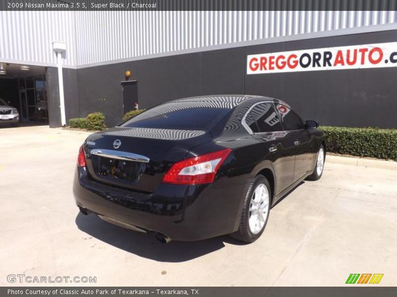 Super Black / Charcoal 2009 Nissan Maxima 3.5 S