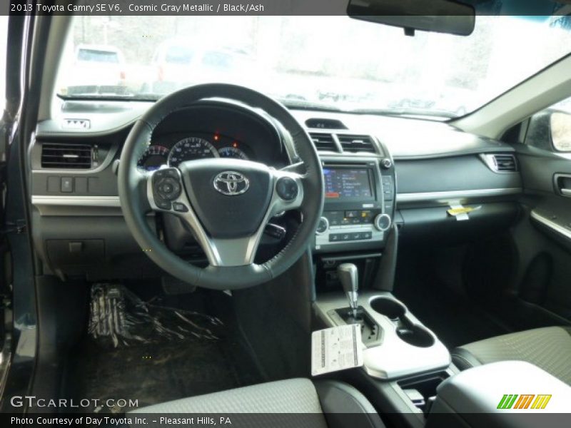 Cosmic Gray Metallic / Black/Ash 2013 Toyota Camry SE V6