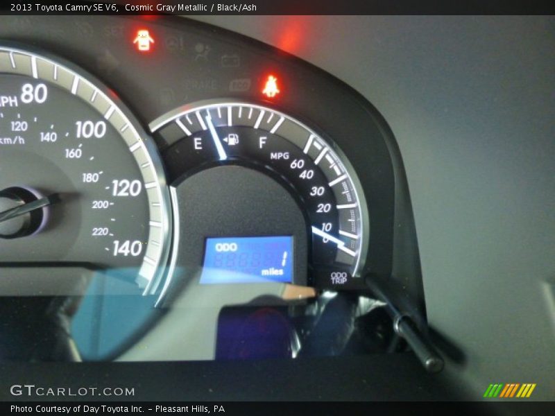 Cosmic Gray Metallic / Black/Ash 2013 Toyota Camry SE V6