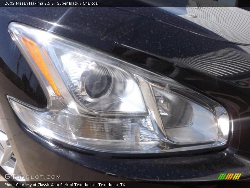 Super Black / Charcoal 2009 Nissan Maxima 3.5 S