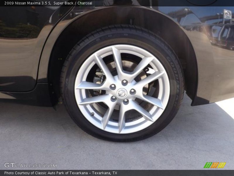 Super Black / Charcoal 2009 Nissan Maxima 3.5 S