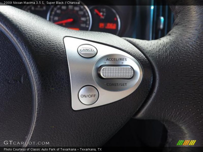 Super Black / Charcoal 2009 Nissan Maxima 3.5 S