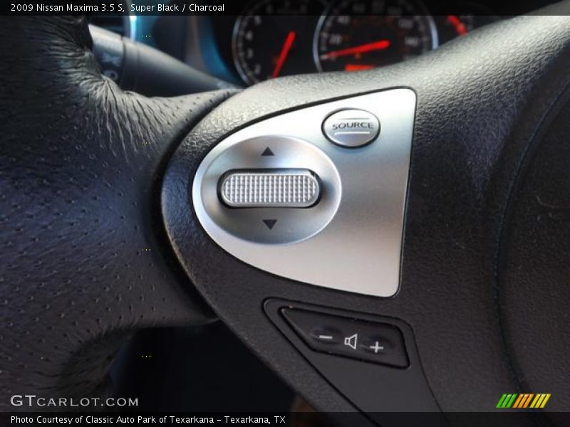 Super Black / Charcoal 2009 Nissan Maxima 3.5 S