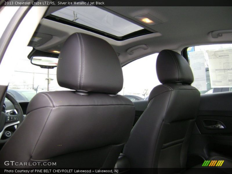 Silver Ice Metallic / Jet Black 2013 Chevrolet Cruze LTZ/RS
