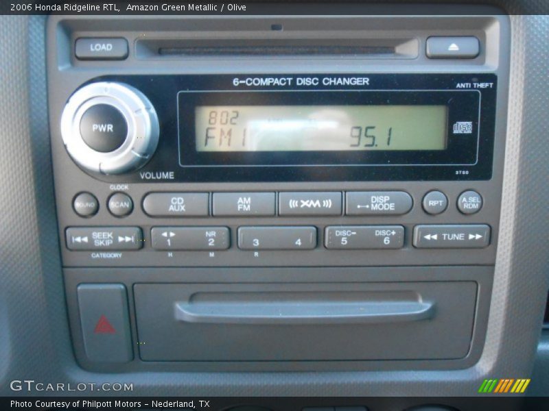 Audio System of 2006 Ridgeline RTL
