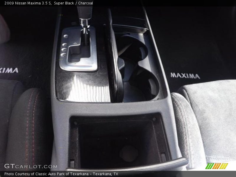 Super Black / Charcoal 2009 Nissan Maxima 3.5 S