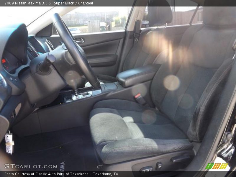 Super Black / Charcoal 2009 Nissan Maxima 3.5 S