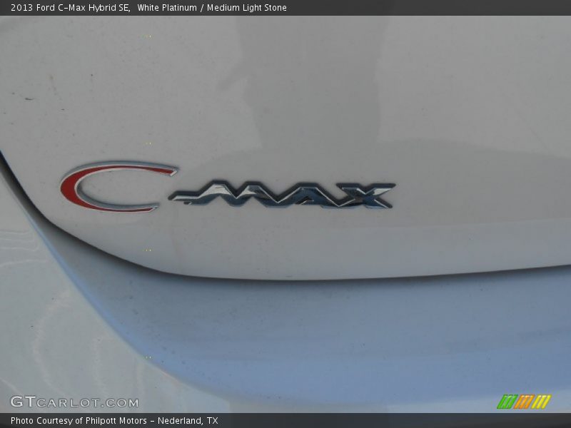 White Platinum / Medium Light Stone 2013 Ford C-Max Hybrid SE