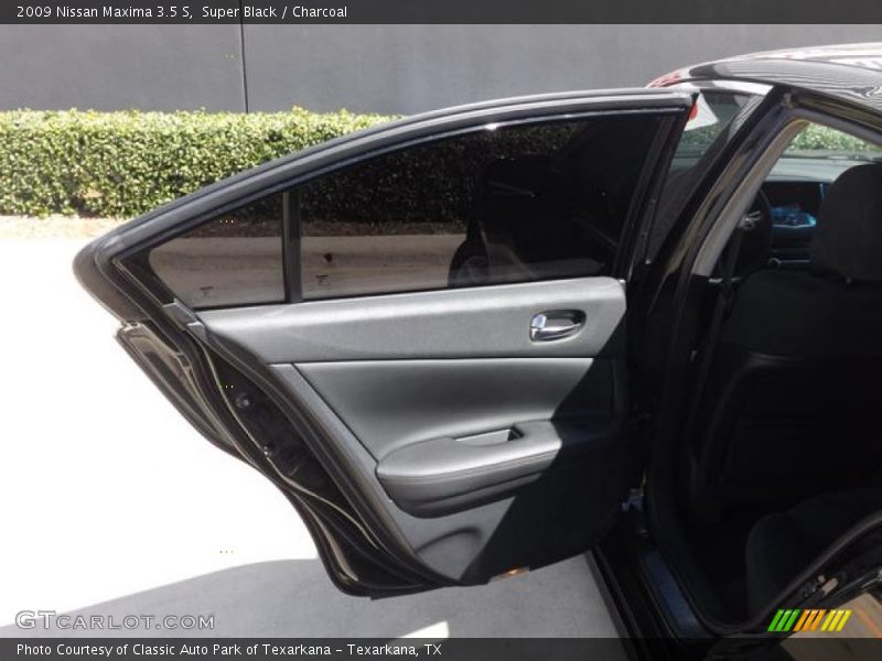 Super Black / Charcoal 2009 Nissan Maxima 3.5 S