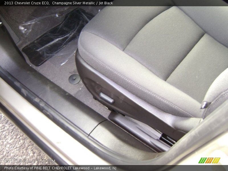 Champagne Silver Metallic / Jet Black 2013 Chevrolet Cruze ECO