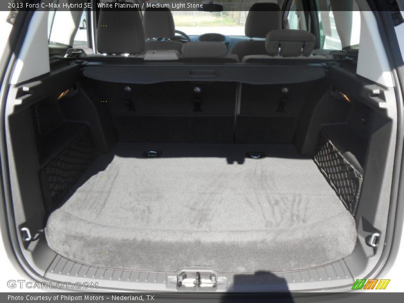 White Platinum / Medium Light Stone 2013 Ford C-Max Hybrid SE