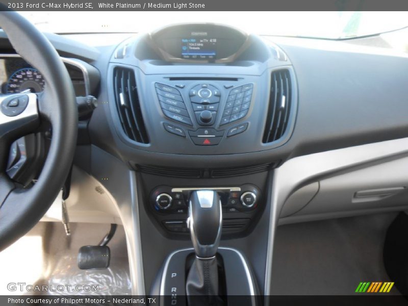White Platinum / Medium Light Stone 2013 Ford C-Max Hybrid SE