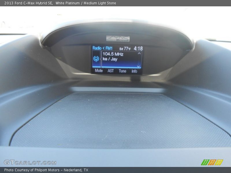 White Platinum / Medium Light Stone 2013 Ford C-Max Hybrid SE