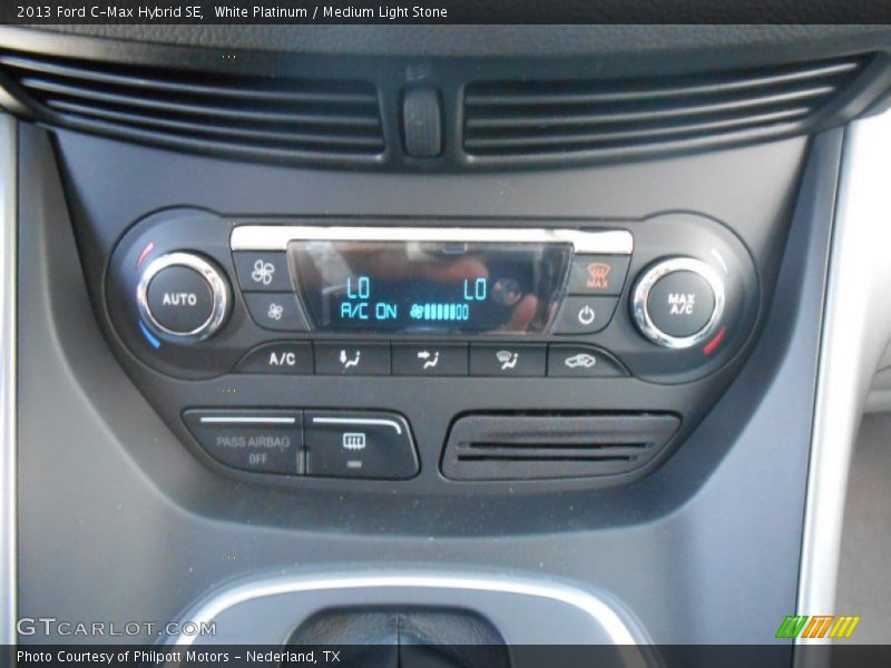 White Platinum / Medium Light Stone 2013 Ford C-Max Hybrid SE