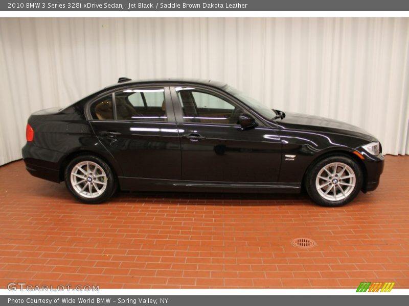 Jet Black / Saddle Brown Dakota Leather 2010 BMW 3 Series 328i xDrive Sedan