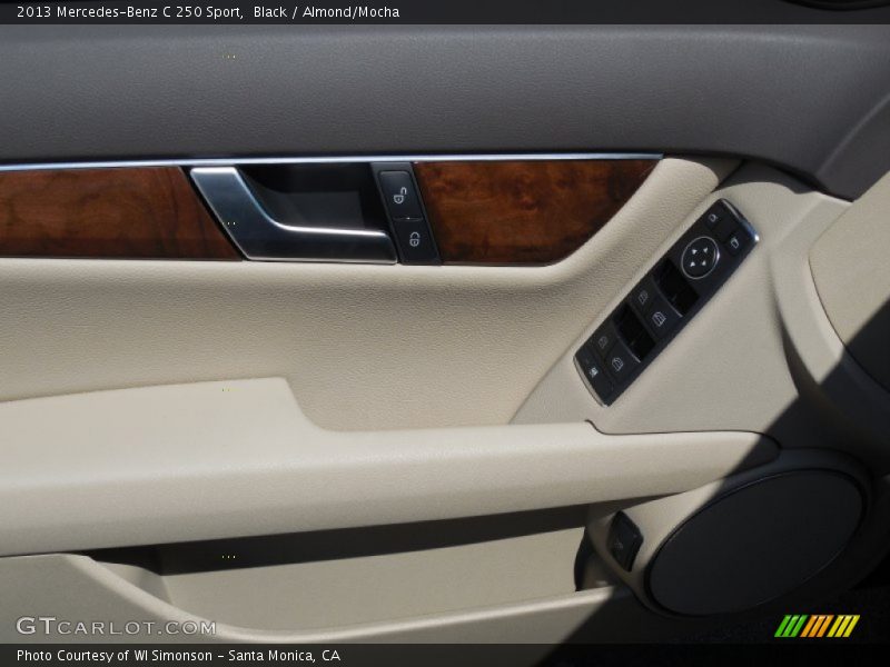Black / Almond/Mocha 2013 Mercedes-Benz C 250 Sport