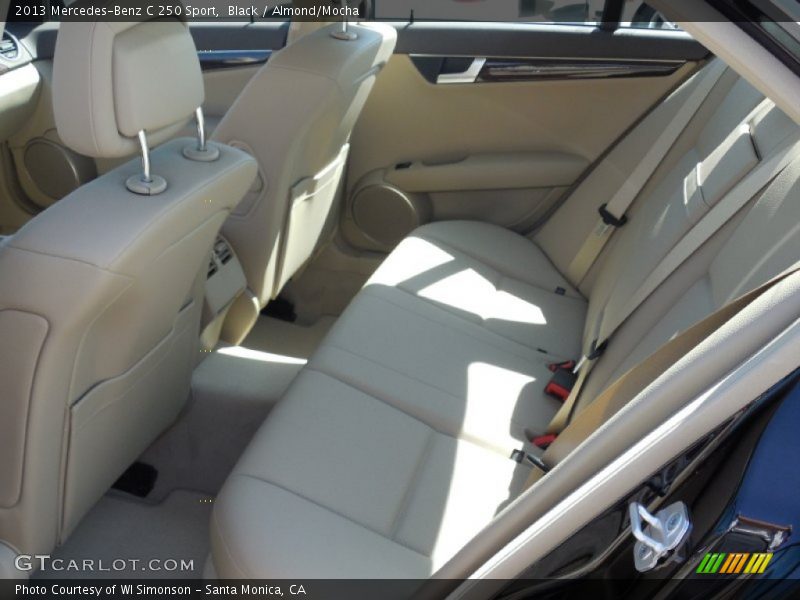 Black / Almond/Mocha 2013 Mercedes-Benz C 250 Sport