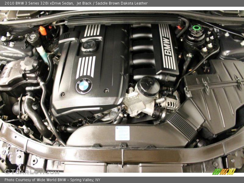 Jet Black / Saddle Brown Dakota Leather 2010 BMW 3 Series 328i xDrive Sedan