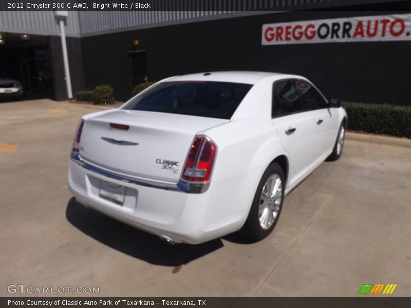 Bright White / Black 2012 Chrysler 300 C AWD