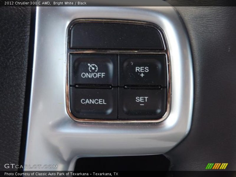 Bright White / Black 2012 Chrysler 300 C AWD