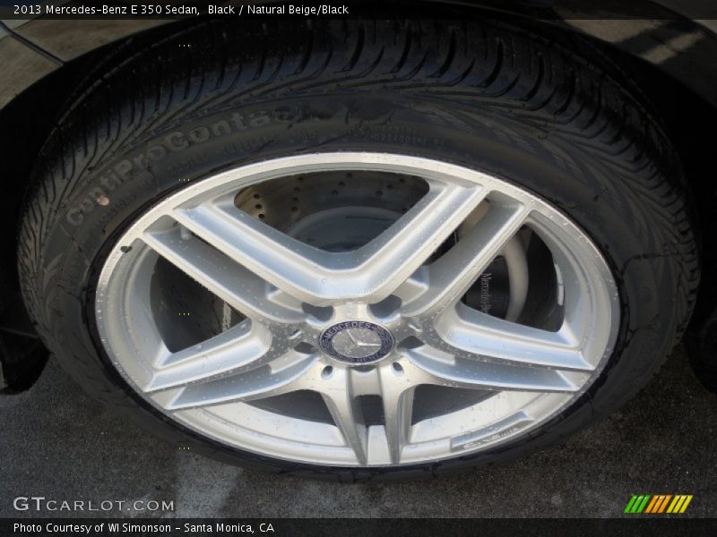 Black / Natural Beige/Black 2013 Mercedes-Benz E 350 Sedan