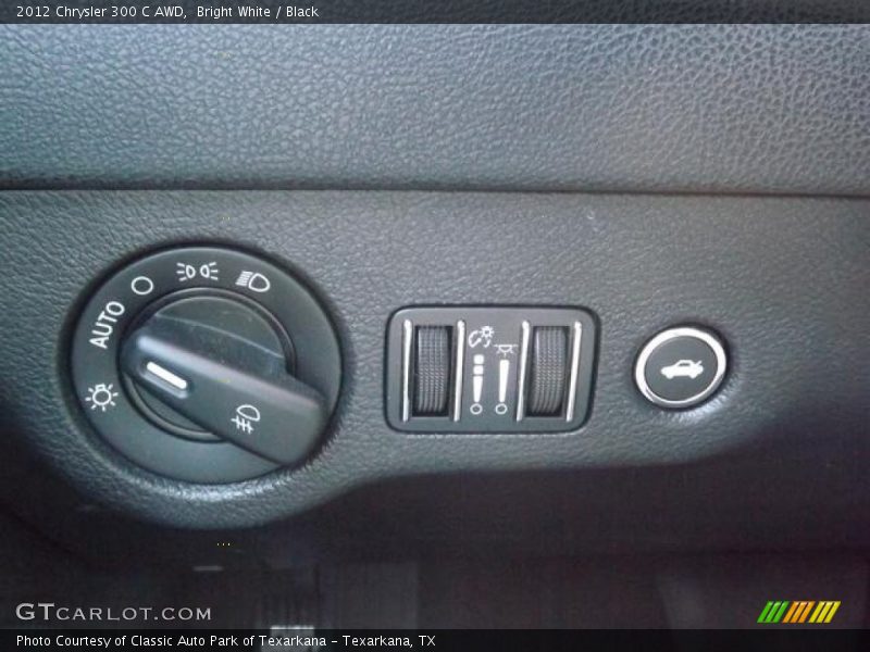 Controls of 2012 300 C AWD
