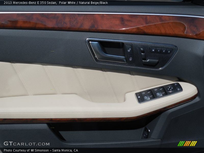 Polar White / Natural Beige/Black 2013 Mercedes-Benz E 350 Sedan
