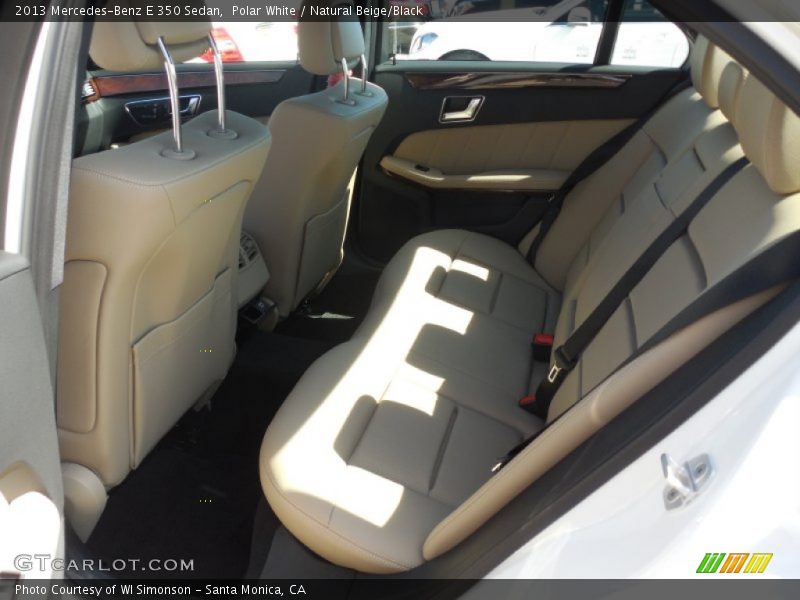 Polar White / Natural Beige/Black 2013 Mercedes-Benz E 350 Sedan