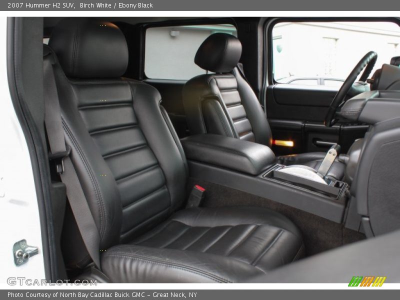 Birch White / Ebony Black 2007 Hummer H2 SUV