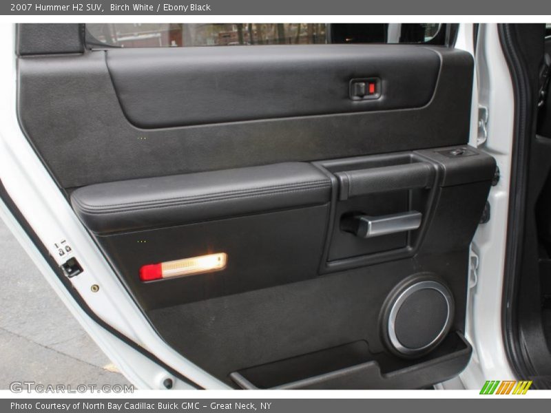 Birch White / Ebony Black 2007 Hummer H2 SUV