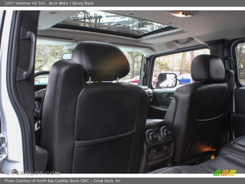 Birch White / Ebony Black 2007 Hummer H2 SUV