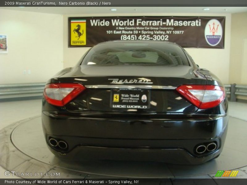 Nero Carbonio (Black) / Nero 2009 Maserati GranTurismo